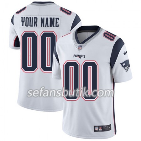 New England Patriots Tröjor Custom Vit - Herr